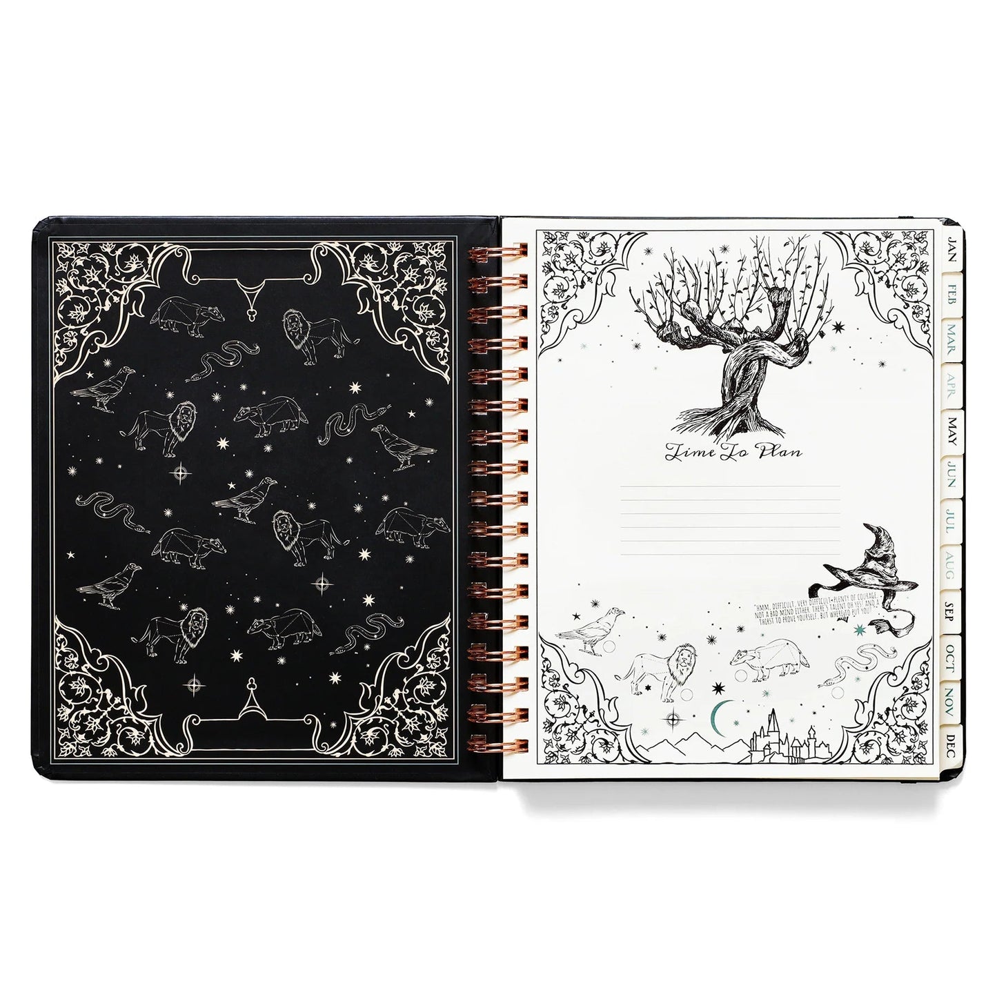 Hogwarts 2026 Magical Weekly Planner — Hardcover