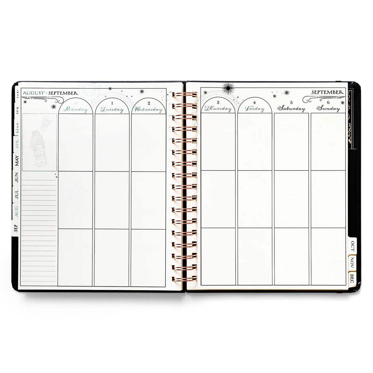 Hogwarts 2026 Magical Weekly Planner — Hardcover