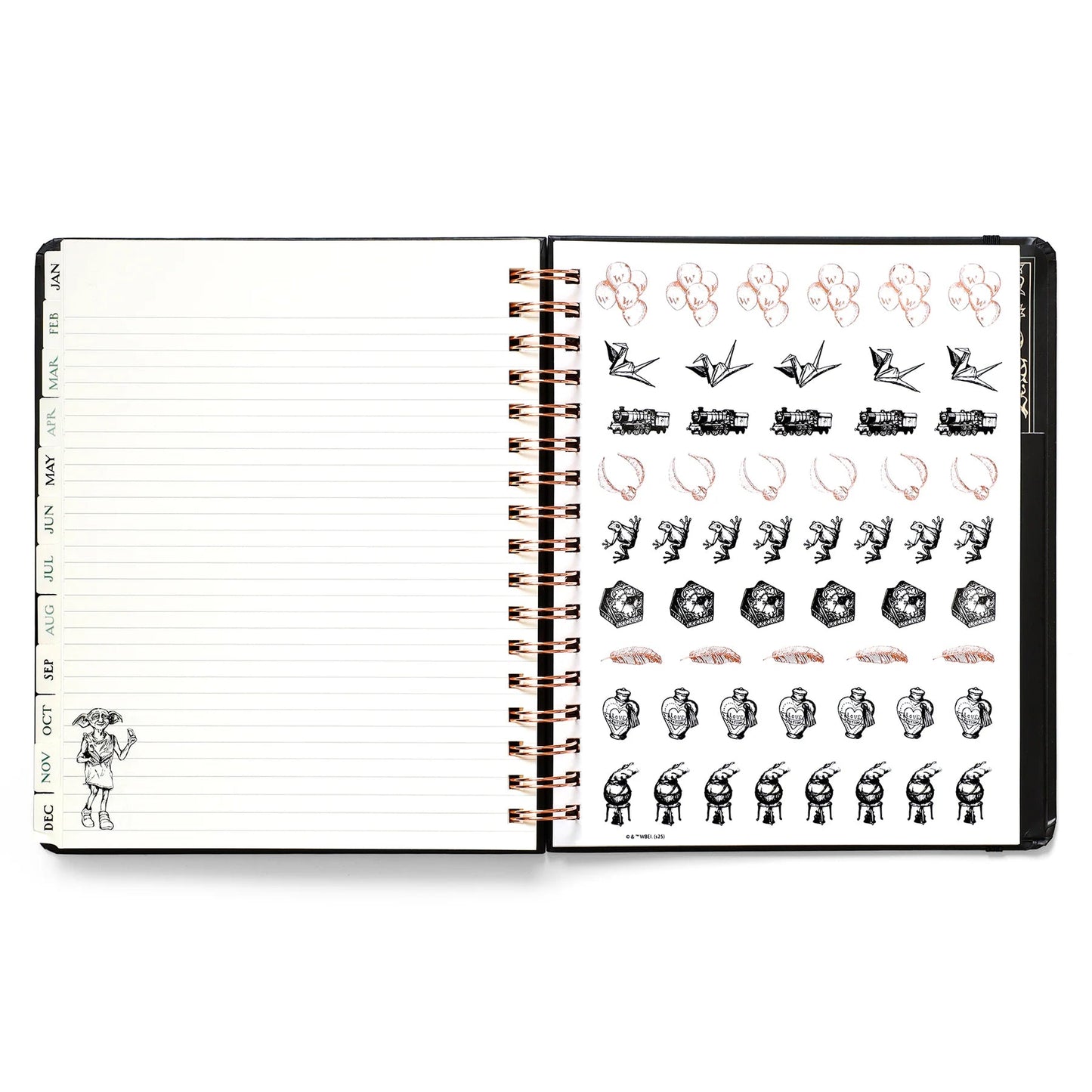 Hogwarts 2026 Magical Weekly Planner — Hardcover