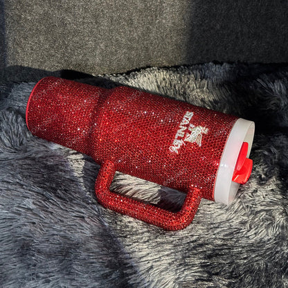 Dr Pepper Tumbler 40oz Diamond Studded