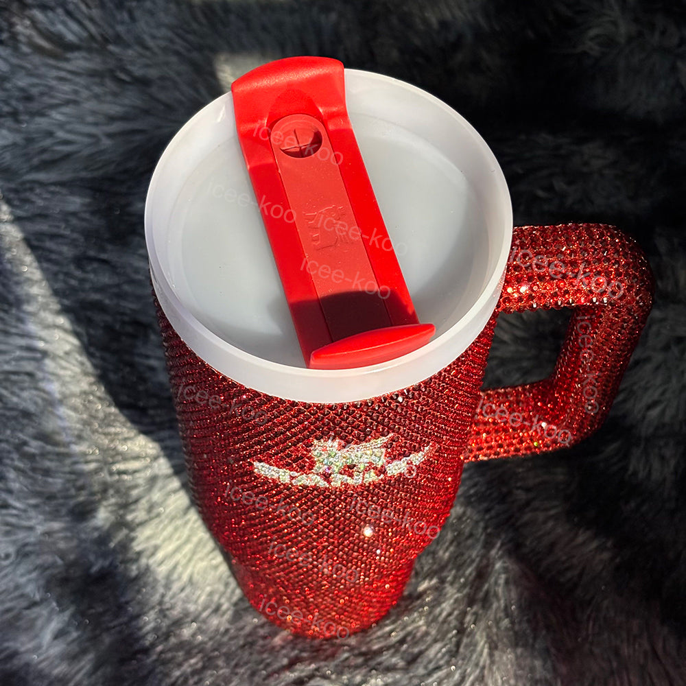 Dr Pepper Tumbler 40oz Diamond Studded