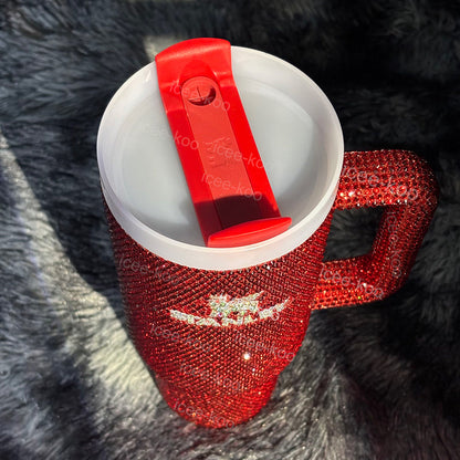 Dr Pepper Tumbler 40oz Diamond Studded