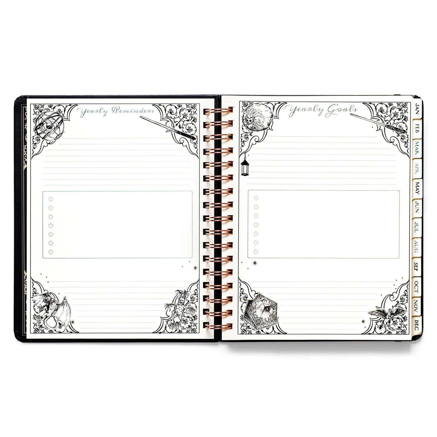 Hogwarts 2026 Magical Weekly Planner — Hardcover