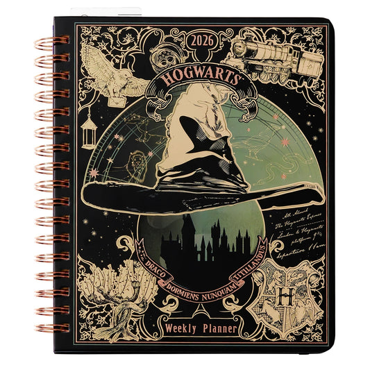 Hogwarts 2026 Magical Weekly Planner — Hardcover