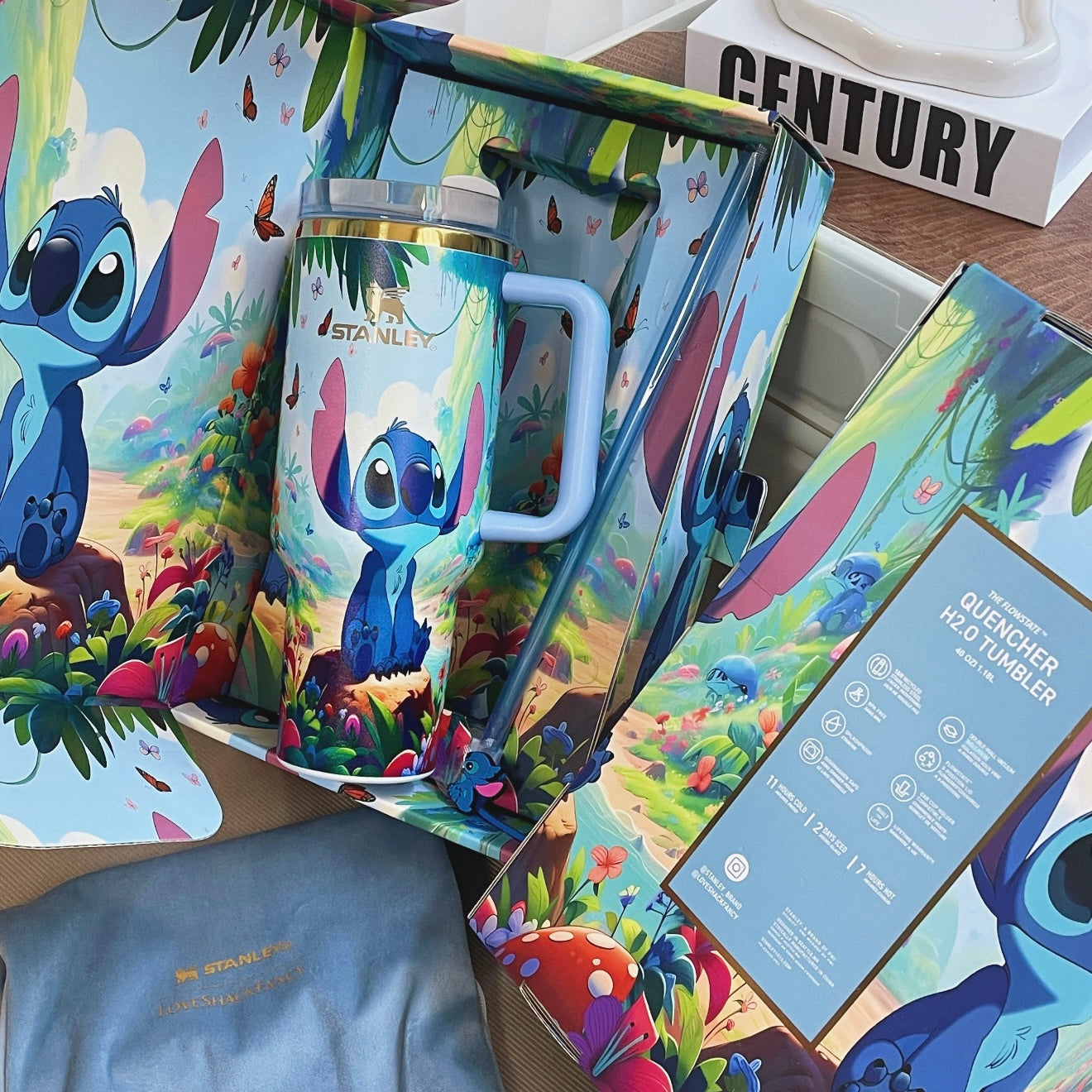 Glowing Stitch Tumbler