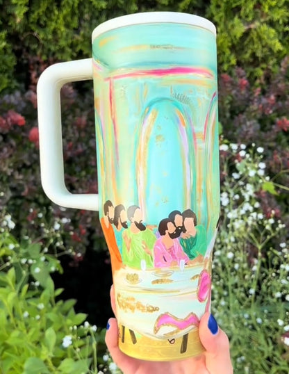 Sacred Sip – The Last Supper Tumbler