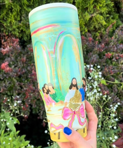 Sacred Sip – The Last Supper Tumbler